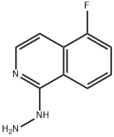 Isoquinoline, 5-fluoro-1-hydrazinyl- 结构式