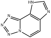 9H-Imidazo[4,5-c]tetrazolo[1,5-a]pyridine 结构式