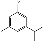 3-Bromo-5-isopropyltoluene 结构式