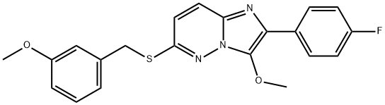 化合物 TUBERCULOSIS INHIBITOR 7 结构式