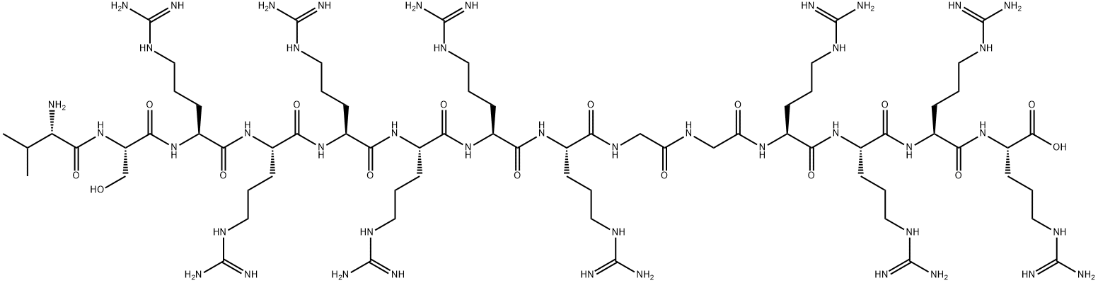 细胞穿透肽PROTEIN LMWP 结构式