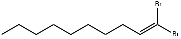 1-Decene, 1,1-dibromo- 结构式