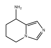 5,6,7,8-四氢咪唑并[1,5-A]吡啶-8-胺 结构式