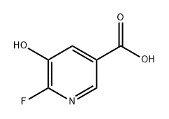 6-氟-5-羟基烟酸 结构式