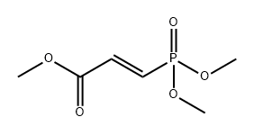 (E)-3-(二甲氧基膦酰基)丙烯酸甲酯 结构式