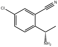 Benzonitrile, 2-[(1S)-1-aminoethyl]-5-chloro- 结构式