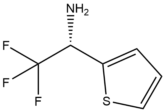 (1S)-2,2,2-TRIFLUORO-1-(2-THIENYL)ETHYLAMINE 结构式