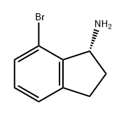 (R)-1-氨基-7-溴茚满 结构式