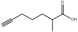 2-methylhept-6-ynoic acid 结构式