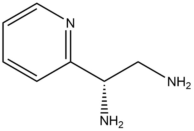 (S)-1-(pyridin-2-yl)ethane-1,2-diamine 结构式