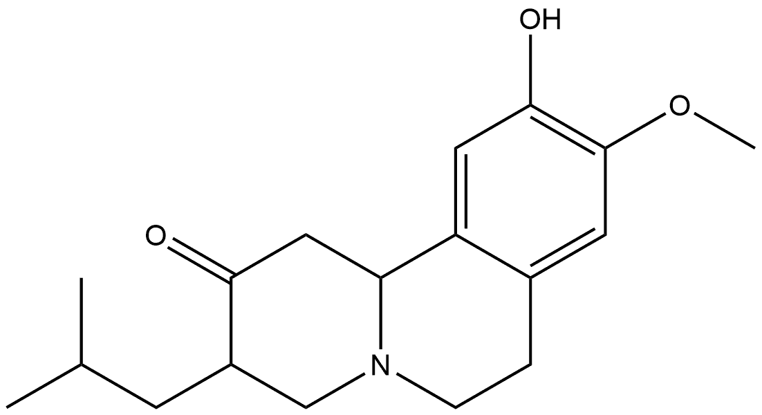 丁苯那嗪杂质21 结构式