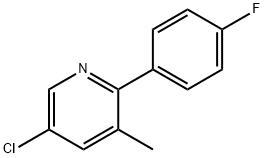 5-Chloro-2-(4-fluorophenyl)-3-methylpyridine