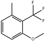 1-甲氧基-3-甲基-2-(三氟甲基)苯 结构式