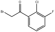 2'-Chloro-3'-fluorophenacyl bromide 结构式