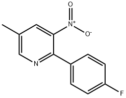 2-(4-Fluorophenyl)-5-methyl-3-nitropyridine