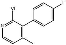 2-Chloro-3-(4-fluorophenyl)-4-methylpyridine