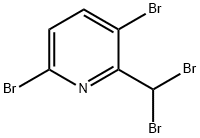 3,6-二溴-2-(二溴甲基)吡啶 结构式