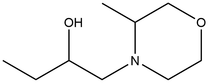 4-Morpholineethanol,α-ethyl-3-methyl- 结构式