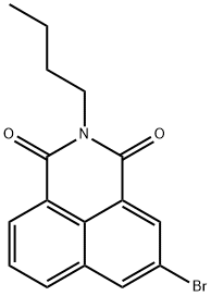 5-溴-2-丁基-1H-苯并[DE]异喹啉-1,3(2H)-二酮 结构式