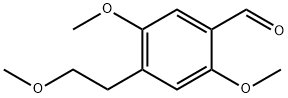 Benzaldehyde, 2,5-dimethoxy-4-(2-methoxyethyl)- 结构式