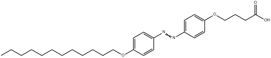 4-(3-Carboxytrimethyleneoxy)-4''-(dodecyloxy)-azobenzene 结构式