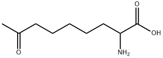 2-amino-8-oxo-Nonanoic 结构式