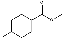 4-碘环己烷-1-羧酸甲酯 结构式