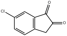 6-氯-1H-茚-1,2(3H)-二酮 结构式