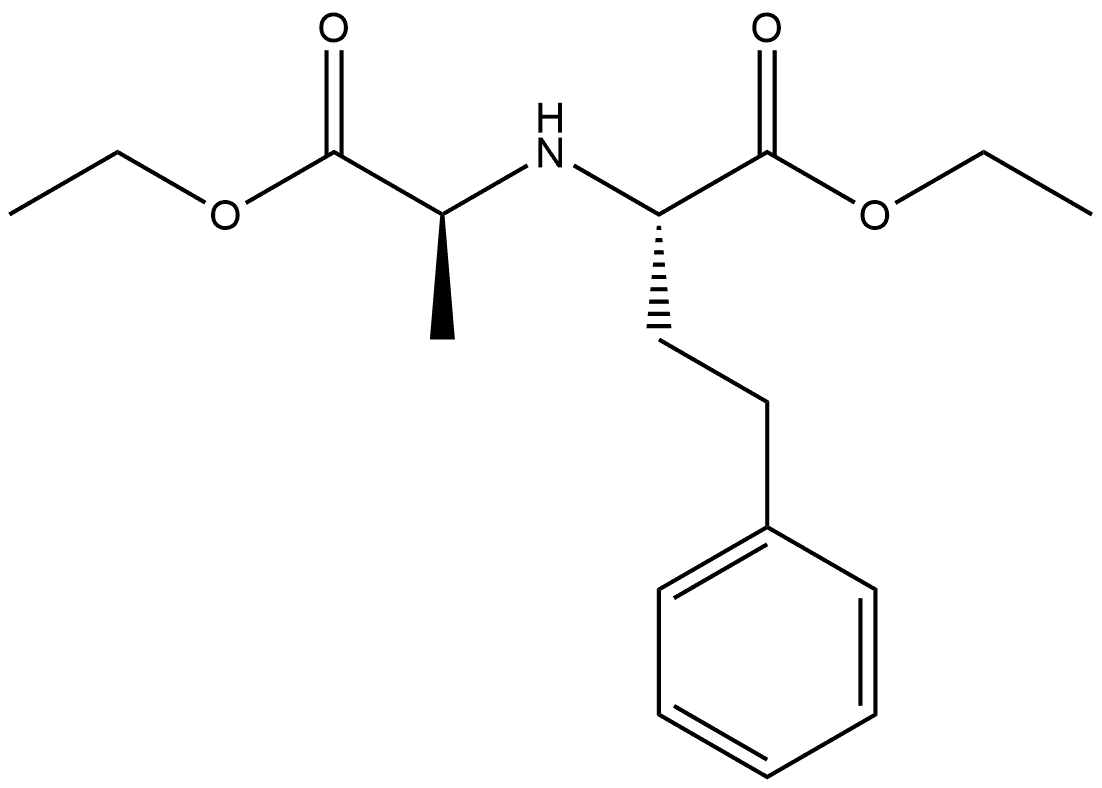 马来酸依那普利杂质 标准品 结构式