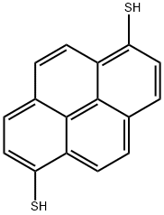 1,6-Pyrenedithiol 结构式