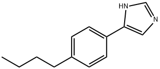 4-(4-butylphenyl)-1H-imidazole 结构式