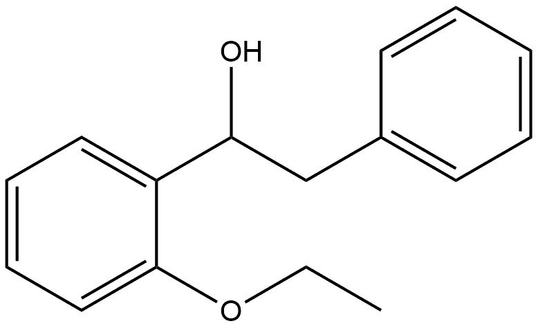 α-(2-Ethoxyphenyl)benzeneethanol 结构式