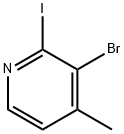 3-溴-2-碘-4-甲基吡啶 结构式