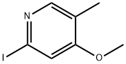 2-Iodo-4-methoxy-5-methylpyridine 结构式