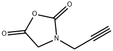 2,5-Oxazolidinedione, 3-(2-propyn-1-yl)- 结构式