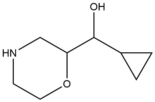 2-Morpholinemethanol,α-cyclopropyl- 结构式