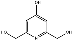 2,6-Pyridinedimethanol, 4-hydroxy- 结构式