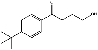 1-Butanone, 1-[4-(1,1-dimethylethyl)phenyl]-4-hydroxy- 结构式