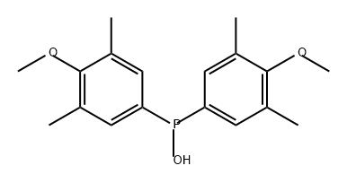 Phosphinous acid, bis(4-methoxy-3,5-dimethylphenyl)- (9CI) 结构式