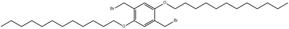 Benzene, 1,4-bis(bromomethyl)-2,5-bis(dodecyloxy)- 结构式