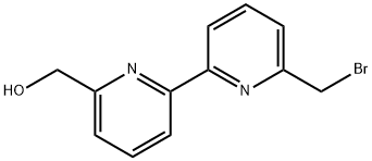 [2,2'-Bipyridine]-6-methanol, 6'-(bromomethyl)- 结构式