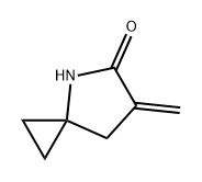 4-Azaspiro[2.4]heptan-5-one, 6-methylene- 结构式