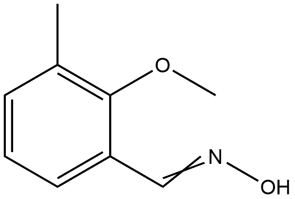 2-Methoxy-3-methylbenzaldehyde oxime 结构式