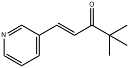 1-Penten-3-one, 4,4-dimethyl-1-(3-pyridinyl)-, (1E)- 结构式