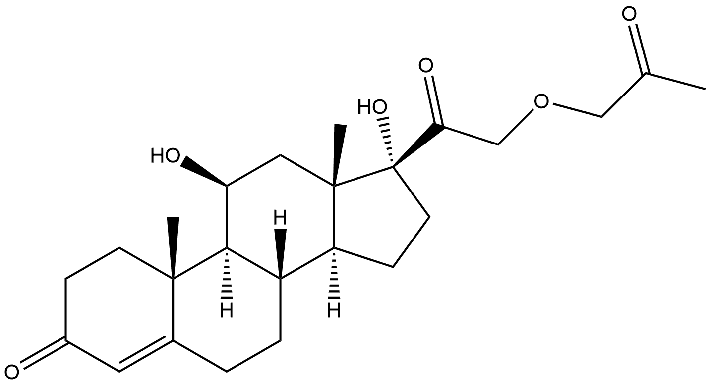 氢化可的松杂质69 结构式