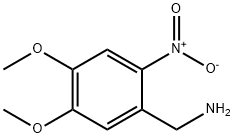 Benzenemethanamine, 4,5-dimethoxy-2-nitro- 结构式