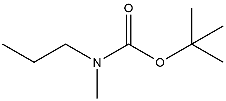 Carbamic acid, methylpropyl-, 1,1-dimethylethyl ester (9CI) 结构式