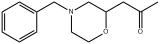 2-Propanone, 1-[4-(phenylmethyl)-2-morpholinyl]- 结构式