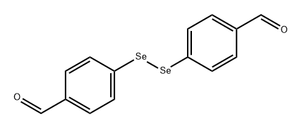 4,4'-二乙二烷基二苯甲醛 结构式
