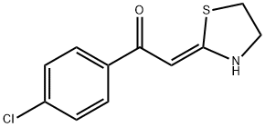 Ethanone, 1-(4-chlorophenyl)-2-(2-thiazolidinylidene)-, (2Z)- 结构式